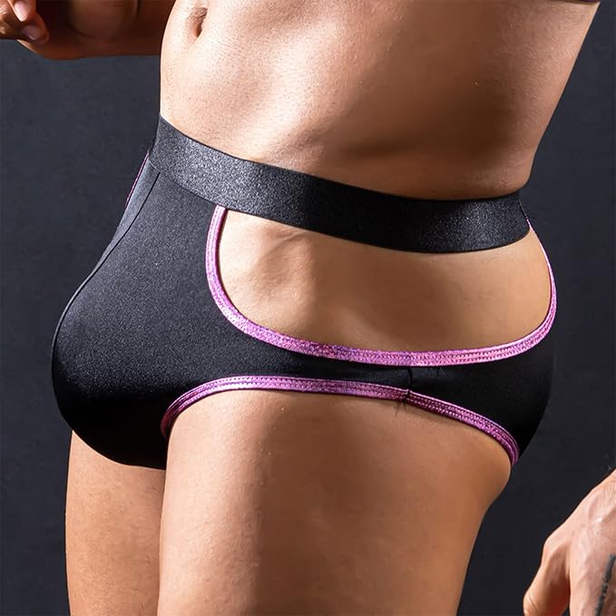 Skivvies - Black Sexy Hollow Male Underwear – Image 3