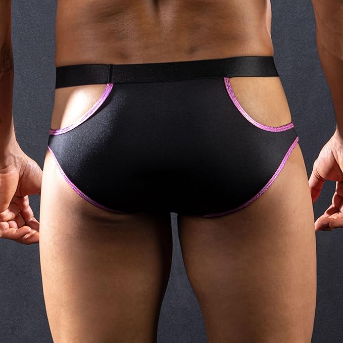 Skivvies - Black Sexy Hollow Male Underwear – Image 2