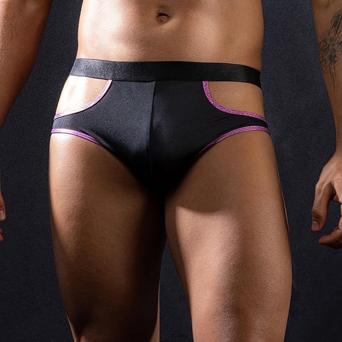 Skivvies - Black Sexy Hollow Male Underwear – Image 4
