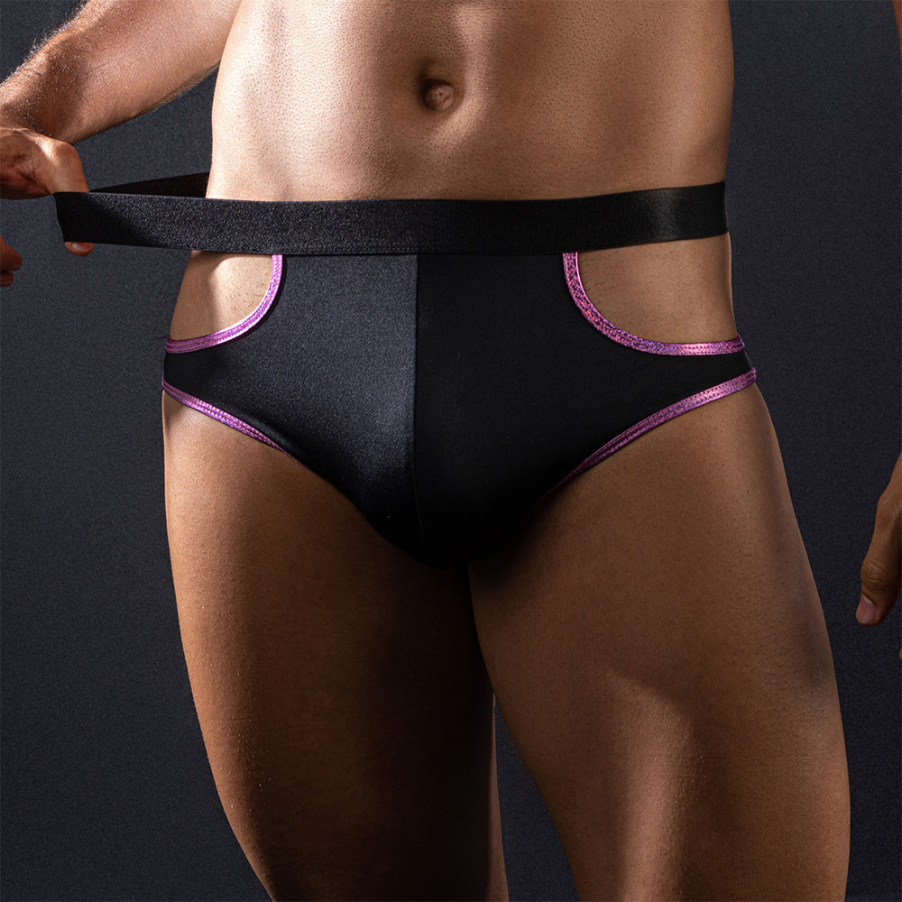 Skivvies - Black Sexy Hollow Male Underwear – Image 6