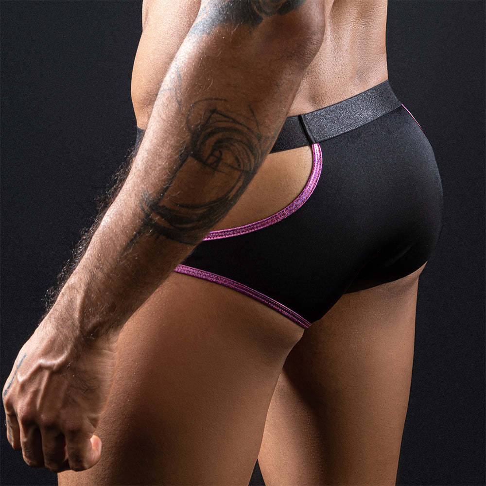 Skivvies - Black Sexy Hollow Male Underwear – Image 5