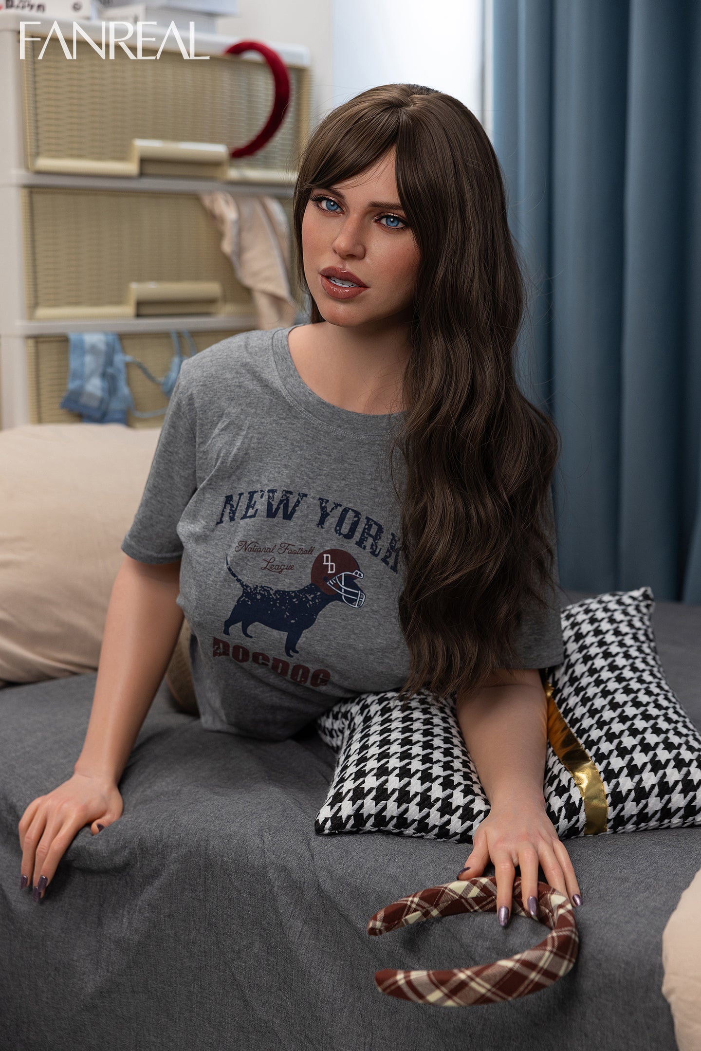 FANREAL Doll Gina – 95cm G-Cup Silicone Sex Doll Buste – Image 3
